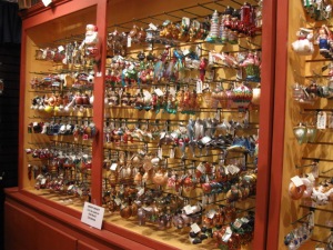 A Huge Display of Old World Ornaments