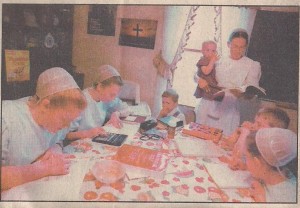 My friends, the Friesens, were featured in the newspaper several years ago