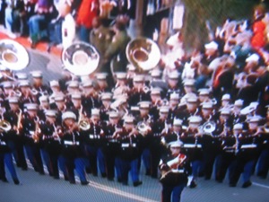 The Marine Band in the Rose Parade
